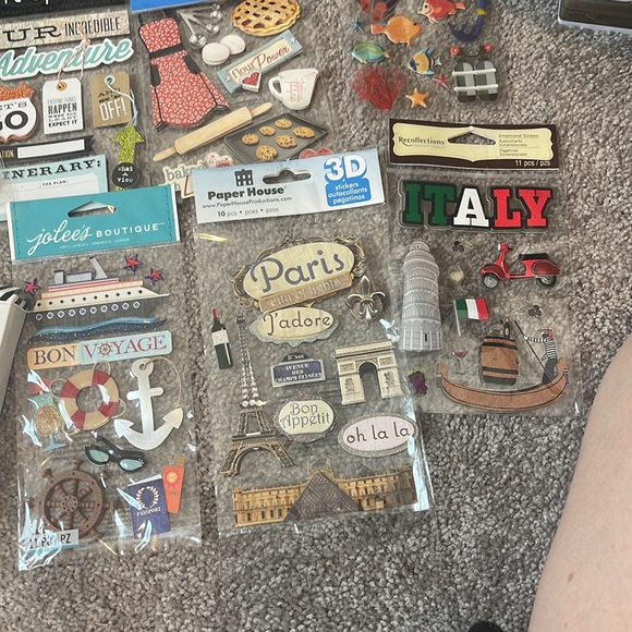 NWT 15 scrapbooking stickers bundle - Picture 8 of 13